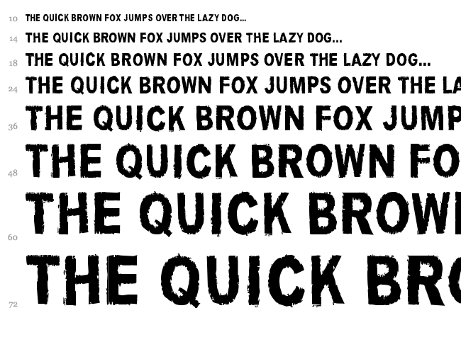 Louis Cypher font waterfall